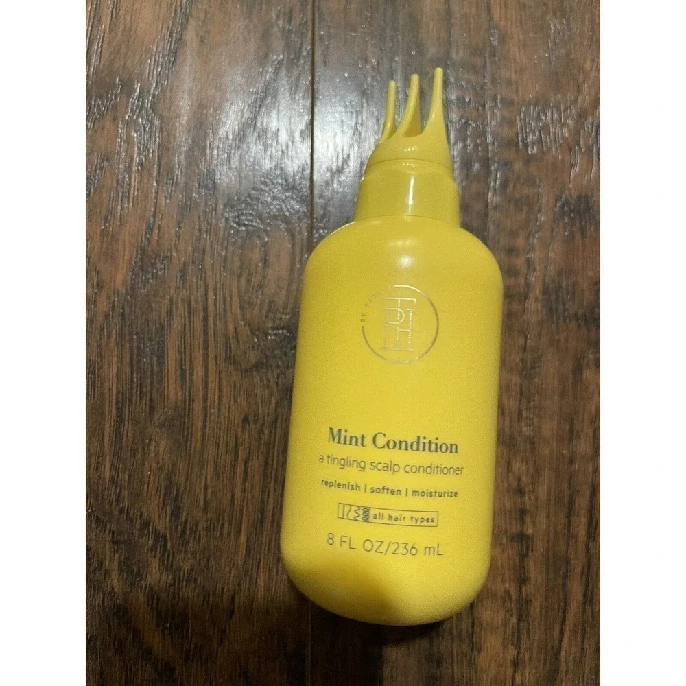 New TPH By Taraji Mint Condition A Tingling Scalp Conditioner 8 oz Aloe Shea